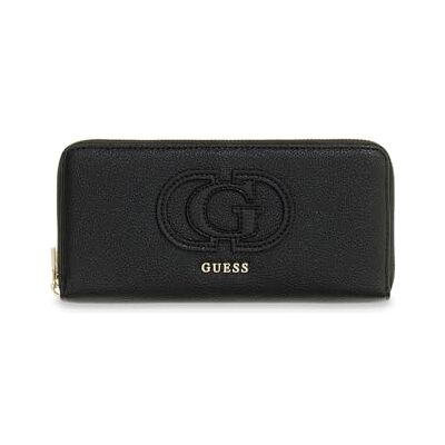 GUESS Isola Slg Large Zip Around BLA BLACK One Size, Bla Black, Taglia Unica, Streetwear GUESS Isola Slg Large Zip Around BLA BLACK One Size, Bla Black, Taglia Unica, Streetwear