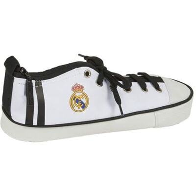 safta Schoudertas met buitenvak Real Madrid 1e Team 20/21, Wit/Zwart, Schoen Tas safta Schoudertas met buitenvak Real Madrid 1e Team 20/21, Wit/Zwart, Schoen Tas