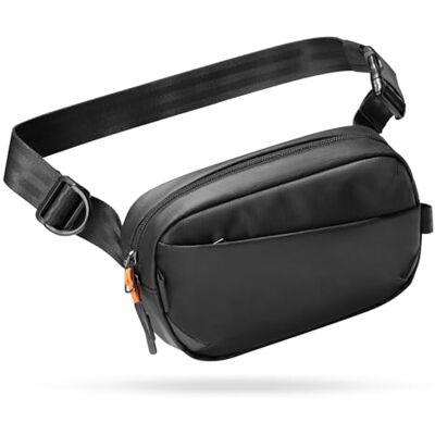 Inateck X-Mini-tas, duurzame tas met RFID-blokkering, waterdicht en verstelbaar, elegant, voor dames en heren, ideaal voor reizen, wandelen, fietsen en werk Inateck X-Mini-tas, duurzame tas met RFID-blokkering, waterdicht en verstelbaar, elegant, voor dames en heren, ideaal voor reizen, wandelen, fietsen en werk
