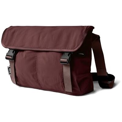 Bellroy Cinch Messenger (12 liter lichte schoudertas, waterbestendige stof, efficiënte organisatie), Bourgondië, L, Zakelijk Bellroy Cinch Messenger (12 liter lichte schoudertas, waterbestendige stof, efficiënte organisatie), Bourgondië, L, Zakelijk