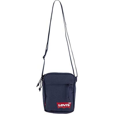 Levis Mini Crossbody Solid (Red Batwing) voor heren, marineblauw One Size Grote Maten Levis Mini Crossbody Solid (Red Batwing) voor heren, marineblauw One Size Grote Maten