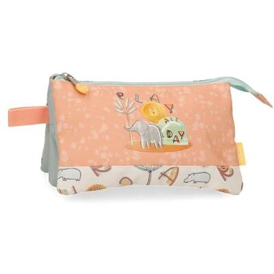 Enso Play All Day Pennenetui, drievoudig, meerkleurig, 22 x 12 x 5 cm, polyester by Joumma Bags, meerkleurig, drievoudig etui Enso Play All Day Pennenetui, drievoudig, meerkleurig, 22 x 12 x 5 cm, polyester by Joumma Bags, meerkleurig, drievoudig etui