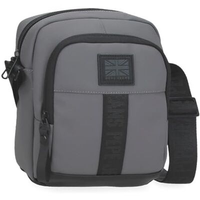Pepe Jeans Hoxton Bagage Messenger Bag voor heren, grijs., Eén maat, Schouderriem Pepe Jeans Hoxton Bagage Messenger Bag voor heren, grijs., Eén maat, Schouderriem