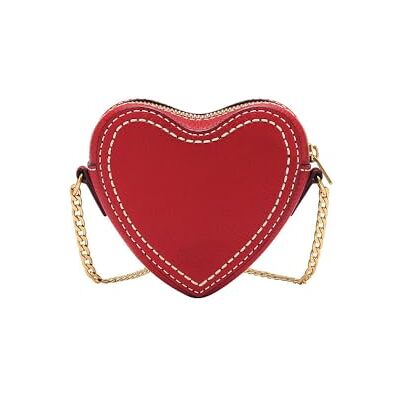 Fossil Vday Mini-tas voor dames (1 stuk), Rood, informeel Fossil Vday Mini-tas voor dames (1 stuk), Rood, informeel