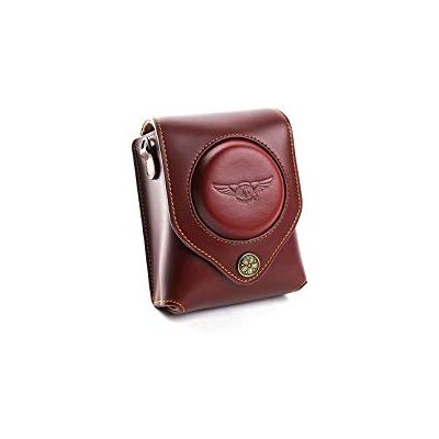 TP Original Handgemaakte echt leer Full Camera Case Cover voor Ricoh GR III GR3 (clutch halve case) kleur bruin TP Original Handgemaakte echt leer Full Camera Case Cover voor Ricoh GR III GR3 (clutch halve case) kleur bruin