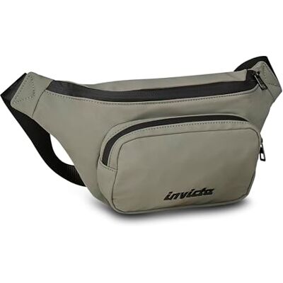 Invicta Tulgo Urban Heuptas, grijs, binnenzak met ritssluiting, groot buitenvak, 4 liter, voor vrije tijd en reizen, voor dames en heren, grijs, Taglia Unica, modern, grijs., Modern Invicta Tulgo Urban Heuptas, grijs, binnenzak met ritssluiting, groot buitenvak, 4 liter, voor vrije tijd en reizen, voor dames en heren, grijs, Taglia Unica, modern, grijs., Modern