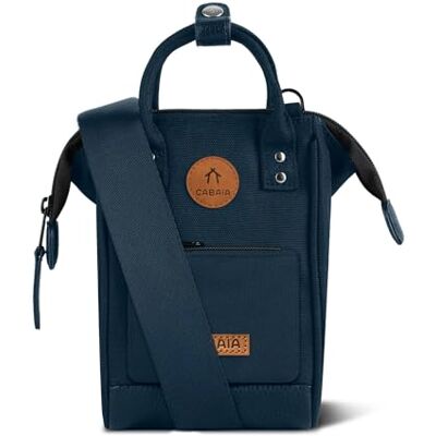 Cabaïa Nano Bag 1,8 liter schoudertas voor dames en heren gerecycled materiaal, waterdicht en veganistisch compact en praktisch ontwerp, Reykjavik, S S Cabaïa Nano Bag 1,8 liter schoudertas voor dames en heren gerecycled materiaal, waterdicht en veganistisch compact en praktisch ontwerp, Reykjavik, S S