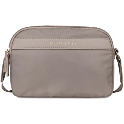 bugatti Mare 2.0 Kleine lichte schoudertas voor dames, Taupe bugatti Mare 2.0 Kleine lichte schoudertas voor dames, Taupe