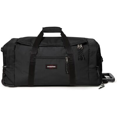 Eastpak Leatherface M + Sac de voyage, 68.5 x 32.5 x 34.5 cm, 69 L Black (Noir) Eastpak Leatherface M + Sac de voyage, 68.5 x 32.5 x 34.5 cm, 69 L Black (Noir)