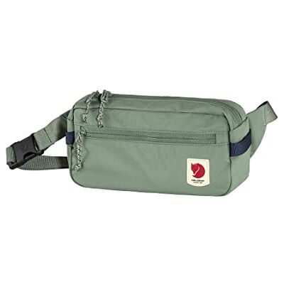 Fjällräven Fjallraven 23223 High Coast Hip Pack Sports Backpack Unisex Patina Green Taglia Unica, 1,5 l Fjällräven Fjallraven 23223 High Coast Hip Pack Sports Backpack Unisex Patina Green Taglia Unica, 1,5 l