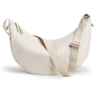 GOT BAG Moon Bag Waterdichte halve maan tas, verstelbare schouderriem, Softshell monochroom (groot) GOT BAG Moon Bag Waterdichte halve maan tas, verstelbare schouderriem, Softshell monochroom (groot)