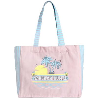 Eco Right Ecoright Grote esthetische canvas draagtas voor dames met ritssluiting met zak, draagtas voor yoga, werk, strand, strand, eenheidsmaat, Beach Bum, Utility Eco Right Ecoright Grote esthetische canvas draagtas voor dames met ritssluiting met zak, draagtas voor yoga, werk, strand, strand, eenheidsmaat, Beach Bum, Utility