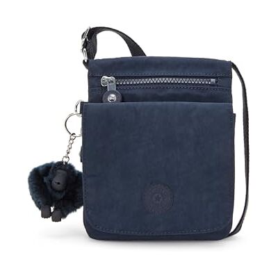KIPLING KIPLING Kipling New Eldorado Schoudertassen, uniseks, Blauw 2 151, Eén maat, Eldorado Mini tas voor dames, lichte schoudertas, nylon reistas KIPLING KIPLING Kipling New Eldorado Schoudertassen, uniseks, Blauw 2 151, Eén maat, Eldorado Mini tas voor dames, lichte schoudertas, nylon reistas