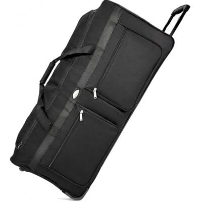 LILOSAC Grote reistas met wieltjes, 90 cm, licht, nylon, 900D, zeer robuust, grote capaciteit, hoofdvak + zakken met ritssluiting, handgreep, telescopische handgreep, sporttas/weekendtas, XXL tas LILOSAC Grote reistas met wieltjes, 90 cm, licht, nylon, 900D, zeer robuust, grote capaciteit, hoofdvak + zakken met ritssluiting, handgreep, telescopische handgreep, sporttas/weekendtas, XXL tas