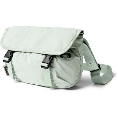 Bellroy Cinch Mini Messenger (compacte en lichte schoudertas van 6 liter, waterafstotende stof, efficiënte organisatie), Seafoam, L, Zakelijk Bellroy Cinch Mini Messenger (compacte en lichte schoudertas van 6 liter, waterafstotende stof, efficiënte organisatie), Seafoam, L, Zakelijk