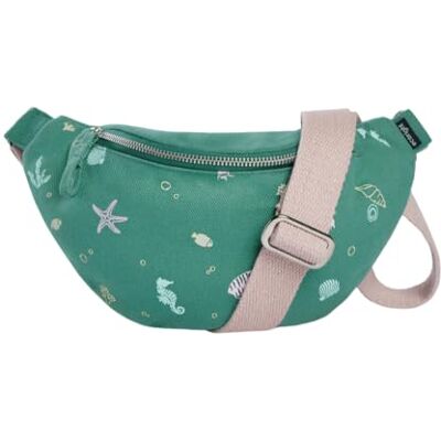 Eco Right Ecoright Heuptas voor dames, canvas schoudertas voor heren en heuptas voor dames, voor wandelen, hardlopen, sport, reizen, onderwater, heuptas van katoen met riem, Onder water., Heuptas van katoen met Eco Right Ecoright Heuptas voor dames, canvas schoudertas voor heren en heuptas voor dames, voor wandelen, hardlopen, sport, reizen, onderwater, heuptas van katoen met riem, Onder water., Heuptas van katoen met