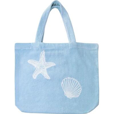 Delindo Lifestyle Miami XXL badstof strandtas, licht, opvouwbaar, 46 x 54 cm, 100% katoen, Öko-Tex 100 gecertificeerd, blauw, 46 x 54 cm 46 x 54 cm Delindo Lifestyle Miami XXL badstof strandtas, licht, opvouwbaar, 46 x 54 cm, 100% katoen, Öko-Tex 100 gecertificeerd, blauw, 46 x 54 cm 46 x 54 cm