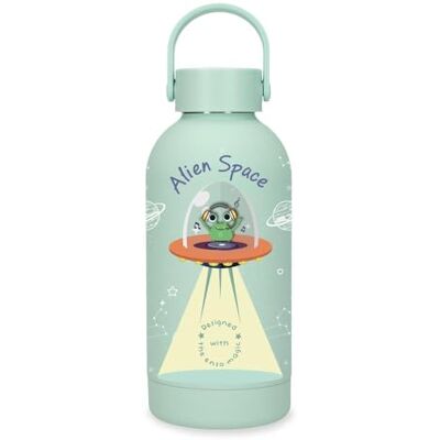 Enso Magical Roestvrijstalen fles, groen, 6,5 x 18,5 x 6,5 cm, roestvrij staal, groen, Talla única, roestvrijstalen fles Enso Magical Roestvrijstalen fles, groen, 6,5 x 18,5 x 6,5 cm, roestvrij staal, groen, Talla única, roestvrijstalen fles