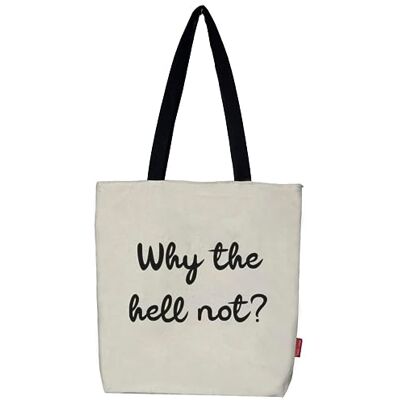 hello-bags . Totebag. Buitenkant: 100% katoen. Met ritssluiting, voering en binnenzak. Inclusief cadeauenvelop. "WHYTHE". Kleur: ecru/zwart. Afmetingen: 37 x 38 cm., ECRU, Stoffen en strandtas hello-bags . Totebag. Buitenkant: 100% katoen. Met ritssluiting, voering en binnenzak. Inclusief cadeauenvelop. "WHYTHE". Kleur: ecru/zwart. Afmetingen: 37 x 38 cm., ECRU, Stoffen en strandtas