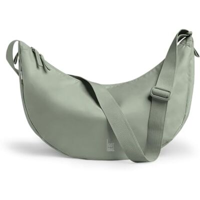 GOT BAG Moon Bag Large Sac Demi-Lune Imperméable Bandoulière Ajustable (bass monochrome) GOT BAG Moon Bag Large Sac Demi-Lune Imperméable Bandoulière Ajustable (bass monochrome)