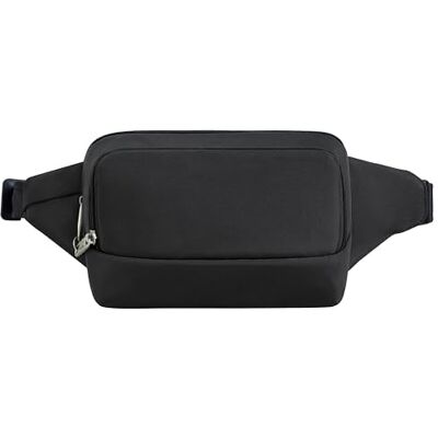 Travelon Anti-diefstal heuptas, zwart, één maat Eén maat Travelon Anti-diefstal heuptas, zwart, één maat Eén maat