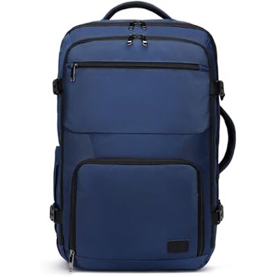 Kono Handbagage, 55 x 35 x 20 cm, reisrugzak, 38 liter schoudertas, marineblauw, 35 x 20 x 55 cm Kono Handbagage, 55 x 35 x 20 cm, reisrugzak, 38 liter schoudertas, marineblauw, 35 x 20 x 55 cm