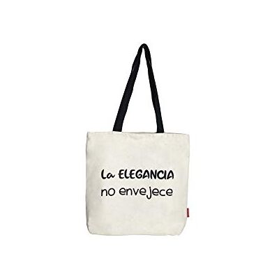 hello-bags . Totebag buitenmateriaal: 100% katoen met ritssluiting, voering en binnenzak. Met mooie envelop. Model LAELEGANCIA. Kleur: ecru. Afmetingen: 37 x 38 cm, ECRU, 38 cm, Stoffen en strandtas hello-bags . Totebag buitenmateriaal: 100% katoen met ritssluiting, voering en binnenzak. Met mooie envelop. Model LAELEGANCIA. Kleur: ecru. Afmetingen: 37 x 38 cm, ECRU, 38 cm, Stoffen en strandtas