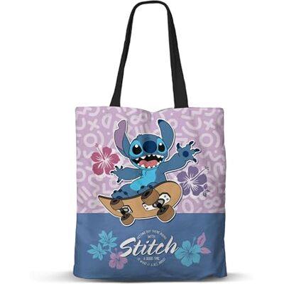 Disney Fan Shopping Bag Boodschappentas, uniseks, 1 stuk, Lilo en Stitch lila, Eén maat, Fan boodschappentas Disney Fan Shopping Bag Boodschappentas, uniseks, 1 stuk, Lilo en Stitch lila, Eén maat, Fan boodschappentas