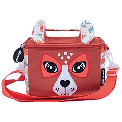 Les Déglingos Mélimelos la Biiche Koeltas voor baby's, lunchtas voor kinderen, bagage, eten en kinderen, schouderriem, picknicksnacks, PEVA-isolatie, gerecycled polyester Les Déglingos Mélimelos la Biiche Koeltas voor baby's, lunchtas voor kinderen, bagage, eten en kinderen, schouderriem, picknicksnacks, PEVA-isolatie, gerecycled polyester