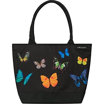 VON LILIENFELD Boodschappentas Vlinderdans Schoudertas Ruime Schoudertas Casual Schoudertassen Multicolor Boodschappentas VON LILIENFELD Boodschappentas Vlinderdans Schoudertas Ruime Schoudertas Casual Schoudertassen Multicolor Boodschappentas