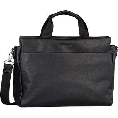 TOM TAILOR Rella boodschappentas voor dames, zwart., L, Essentieel TOM TAILOR Rella boodschappentas voor dames, zwart., L, Essentieel