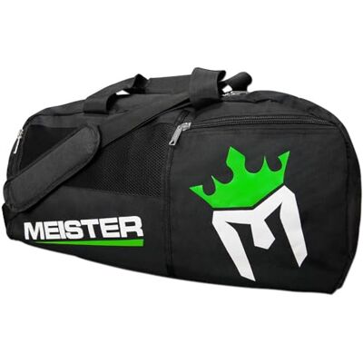 Meister Geventileerde converteerbare sporttas, ideaal om mee te nemen, zwart/elektrisch groen, zwart met elektrisch groen, 66 x 30,5 x 30,5 cm Meister Geventileerde converteerbare sporttas, ideaal om mee te nemen, zwart/elektrisch groen, zwart met elektrisch groen, 66 x 30,5 x 30,5 cm