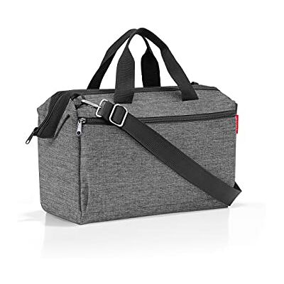 reisenthel Multifunctionele tas S dokter voor reizen, werk en vrije tijd met insteekfunctie voor trolley, Twist Silver, eenheidsmaat reisenthel Multifunctionele tas S dokter voor reizen, werk en vrije tijd met insteekfunctie voor trolley, Twist Silver, eenheidsmaat