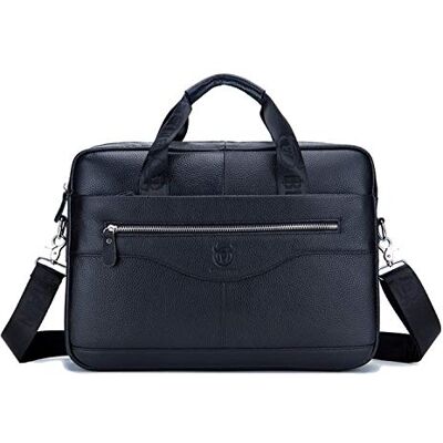 FANDARE Heren Koffer Schoudertas Laptop Boodschapper Tas Schoudertassen Aktetas Zakelijke Lederen Handtas Waterdichte Zakelijke Tas Reizen Crossbody Bag, zwart., L, koffer FANDARE Heren Koffer Schoudertas Laptop Boodschapper Tas Schoudertassen Aktetas Zakelijke Lederen Handtas Waterdichte Zakelijke Tas Reizen Crossbody Bag, zwart., L, koffer