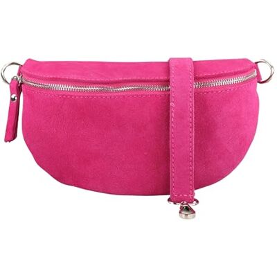 Blade Heuptas voor dames, van suède, handgemaakt, schoudertas, echt leer, heuptas met riempjes met patroon, 3 maten, elegante schoudertas, gemaakt in Italië, cadeau voor haar,, Fuchsia 1. Blade Heuptas voor dames, van suède, handgemaakt, schoudertas, echt leer, heuptas met riempjes met patroon, 3 maten, elegante schoudertas, gemaakt in Italië, cadeau voor haar,, Fuchsia 1.