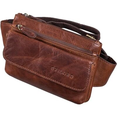 STILORD 'Atlanta' Vintage Heuptas, leer, heuptas, verstelbaar, buiktas, ideaal voor sport, reizen, clutch voor heren en dames, Florida bruin, S, Florida bruin STILORD 'Atlanta' Vintage Heuptas, leer, heuptas, verstelbaar, buiktas, ideaal voor sport, reizen, clutch voor heren en dames, Florida bruin, S, Florida bruin