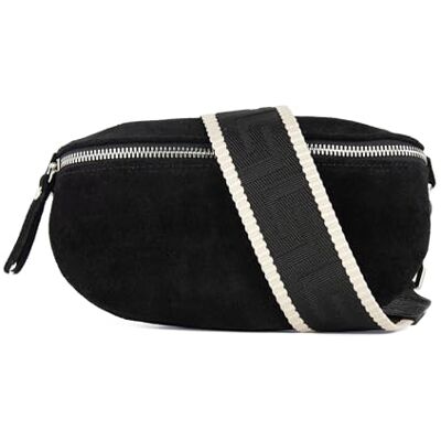 lePelou Suède heuptas, suède heuptas, festivaltas, schoudertas, heuptas, cadeau, Zwart 5., M, Klassiek, minimalistisch, elegant lePelou Suède heuptas, suède heuptas, festivaltas, schoudertas, heuptas, cadeau, Zwart 5., M, Klassiek, minimalistisch, elegant