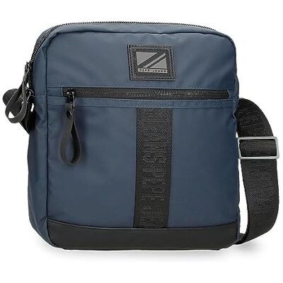 Pepe Jeans Hoxton Bagage Messenger Bag voor heren, Blauw, Eén maat, Schoudertas voor tablet Pepe Jeans Hoxton Bagage Messenger Bag voor heren, Blauw, Eén maat, Schoudertas voor tablet