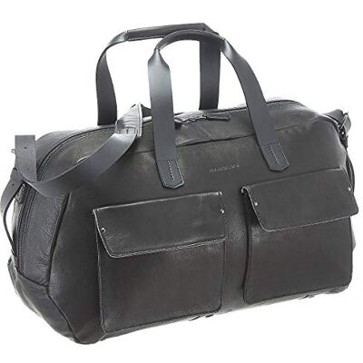 HAROLD'S Ivy Lane Weekender reistas, leer, 53 cm, SCHWARZ, Taille unique HAROLD'S Ivy Lane Weekender reistas, leer, 53 cm, SCHWARZ, Taille unique