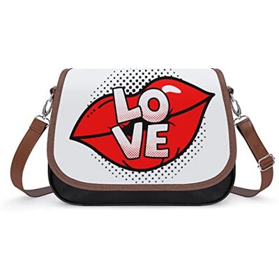 LafalPer Schoudertassen en tassen voor dames, handtas bedrukt, PU-leer, schoudertas, modieus, elegant, poppart, kleur 3, 31 × 11 × 22 cm LafalPer Schoudertassen en tassen voor dames, handtas bedrukt, PU-leer, schoudertas, modieus, elegant, poppart, kleur 3, 31 × 11 × 22 cm