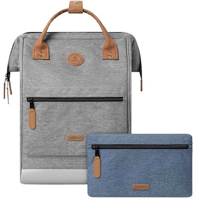 CABAIA De vriendinnen -SAC A DOS MAXI grijs, grijs., L Handbagage · Groothoekopening · Molle-systeem met verwisselbare zakken · Veganistisch gecertificeerd · Ontworpen voor CABAIA De vriendinnen -SAC A DOS MAXI grijs, grijs., L Handbagage · Groothoekopening · Molle-systeem met verwisselbare zakken · Veganistisch gecertificeerd · Ontworpen voor