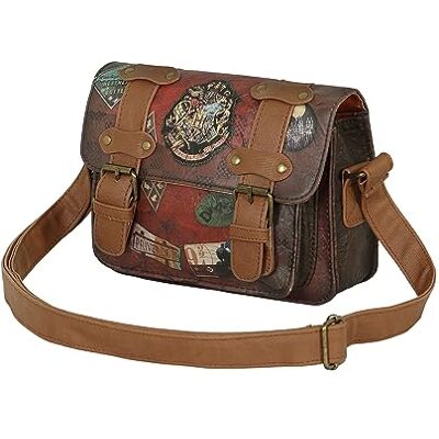 Harry Potter 36645, Satchel Railway tas, uniseks, volwassenen, bruin, eenheidsmaat, bruin, Satchel Railway tas Harry Potter 36645, Satchel Railway tas, uniseks, volwassenen, bruin, eenheidsmaat, bruin, Satchel Railway tas