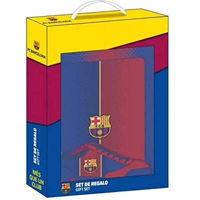 safta Schoudertas met buitenvak van F.C. Barcelona 1ª Equipment, marineblauw/granaat, 280 x 60 x 350 mm, cadeauset, marineblauw granaat, Cadeauset safta Schoudertas met buitenvak van F.C. Barcelona 1ª Equipment, marineblauw/granaat, 280 x 60 x 350 mm, cadeauset, marineblauw granaat, Cadeauset
