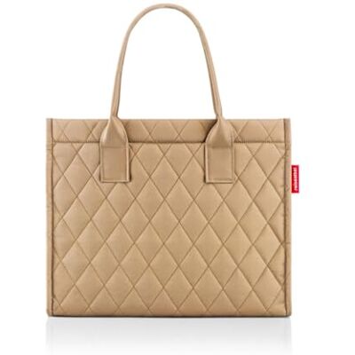 reisenthel Dagelijkse shopper Moderne en rechte boodschappentas voor elke gelegenheid praktische handtas, groot genoeg voor je boodschappen en dagelijkse voorwerpen, Rhombus Ginger, eenheidsmaat, dagelijks reisenthel Dagelijkse shopper Moderne en rechte boodschappentas voor elke gelegenheid praktische handtas, groot genoeg voor je boodschappen en dagelijkse voorwerpen, Rhombus Ginger, eenheidsmaat, dagelijks