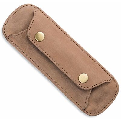 LEABAGS Premium gevoerde schoudervullingen, uniseks, 1 stuk, Fallow Brown Zweden, Vintage stijl LEABAGS Premium gevoerde schoudervullingen, uniseks, 1 stuk, Fallow Brown Zweden, Vintage stijl