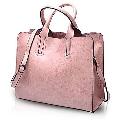NICOLE & DORIS NICOLE&DORIS Mode Dames Handtassen Schoudertassen Handtassen Schoudertassen Messenger Bag Crossbody Bag Duurzaam PU, Roze, Roze NICOLE & DORIS NICOLE&DORIS Mode Dames Handtassen Schoudertassen Handtassen Schoudertassen Messenger Bag Crossbody Bag Duurzaam PU, Roze, Roze