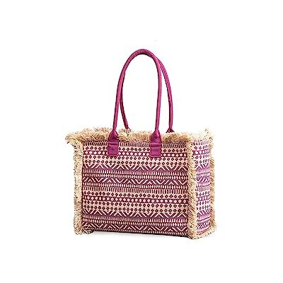 CORIOS Vrouwen Etnische Stijl Canvas Handtas Retro Tote Met Kwasten Zomer Strandtas Grote Capaciteit Boheemse Schouderriem Bovenste Handvat Vakantie CORIOS Vrouwen Etnische Stijl Canvas Handtas Retro Tote Met Kwasten Zomer Strandtas Grote Capaciteit Boheemse Schouderriem Bovenste Handvat Vakantie