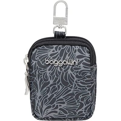 Baggallini Go Mini Pouch voor dames, één maat, middernachtbloemenprint, één maat, On the Go mini-clutch, Print middernachtbloemen, On the Go mini-tas Baggallini Go Mini Pouch voor dames, één maat, middernachtbloemenprint, één maat, On the Go mini-clutch, Print middernachtbloemen, On the Go mini-tas