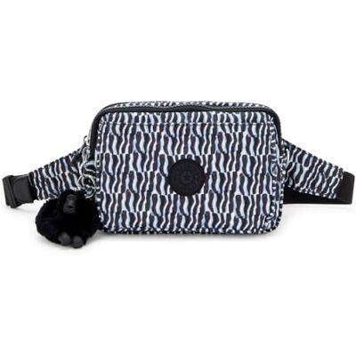 Kipling ABANU MULTI Kleine schoudertas om te bouwen tot heuptas, Holiday Waves (blauw) One size Kipling ABANU MULTI Kleine schoudertas om te bouwen tot heuptas, Holiday Waves (blauw) One size