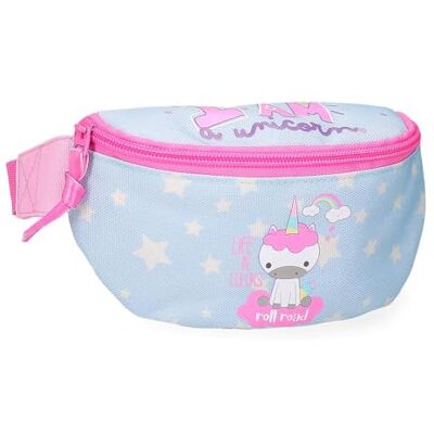 ROLL ROAD I Am a Unicorn Heuptas, blauw, 27 x 11 x 6,5 cm, polyester, blauw, heuptas ROLL ROAD I Am a Unicorn Heuptas, blauw, 27 x 11 x 6,5 cm, polyester, blauw, heuptas